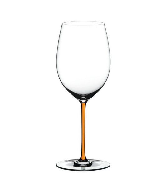 Бокал для вина Cabernet/Merlot Fatto a Mano 625 мл, оранжевый