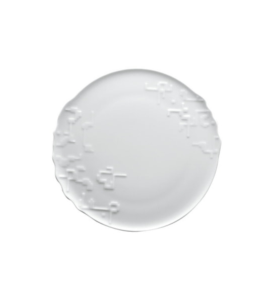 Тарелка для хлеба Landscape White 18 см