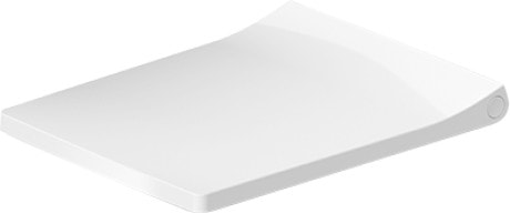 Крышка-сиденье для унитаза с автоматическим закрыванием Viu 0021190000, цвет белый