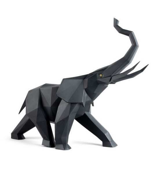 Статуэтка "Слон оригами" 43х52х20 см