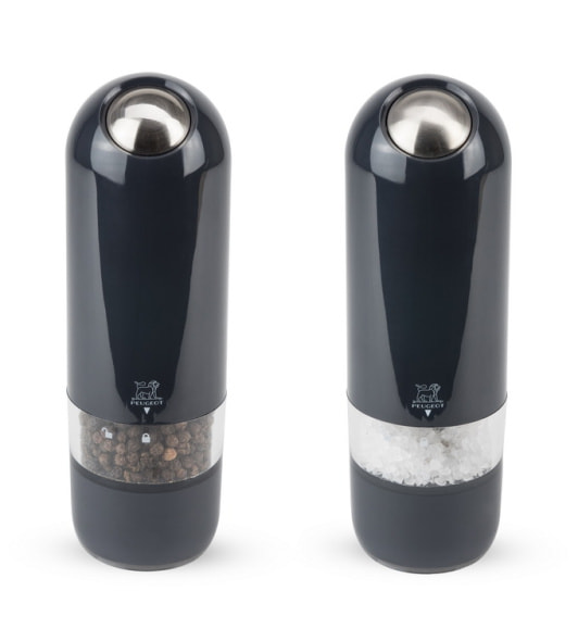 Набор мельниц электрических для соли и перца Alaska Duo 17 см, цвет черный
